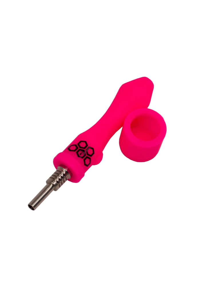 CULTURA DAB MINI COLETOR DE NÉCTAR DE SILICONE - ROSA