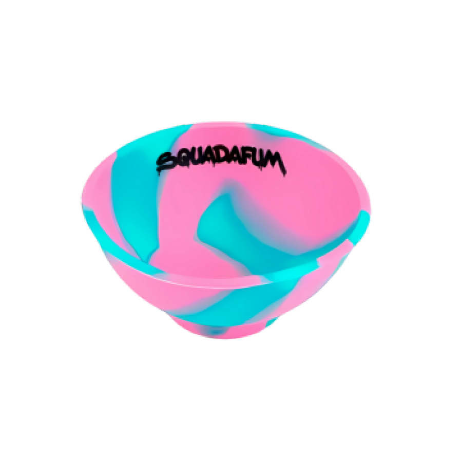 SQUADAFUM CUIA SILICONE - MIX ROSA PRETO E VERDE