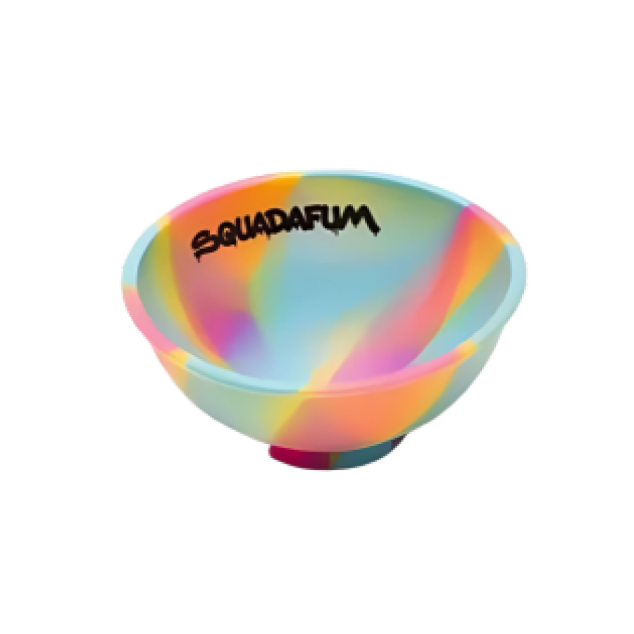 SQUADAFUM CUIA SILICONE - MIX AMARELO AZUL E ROSA