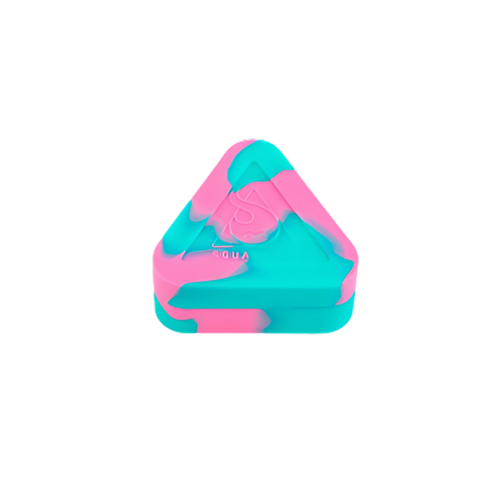 SQUADAFUM CONTAINER SILICONE - MIX ROSA E VERDE