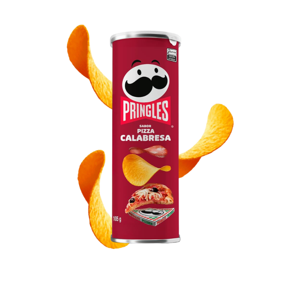 PRINGLES BATATA 109G - PIZZA CALABRESA