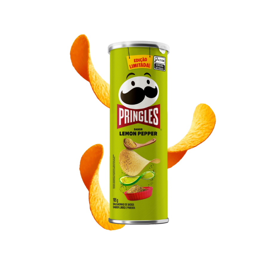 PRINGLES BATATA 109G - LEMON PEPPER