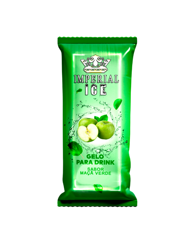 IMPERIAL ICE GELO SABORIZADO - MAÇA VERDE