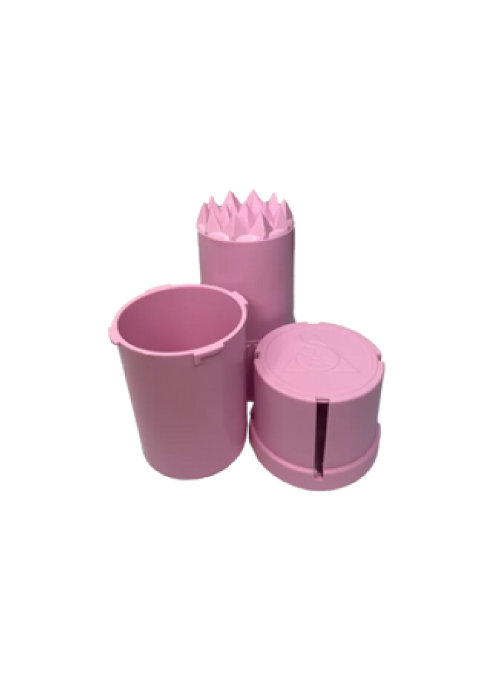 SQUADAFUM TRITURADOR POT POLIPROPILENO - ROSA CLARO
