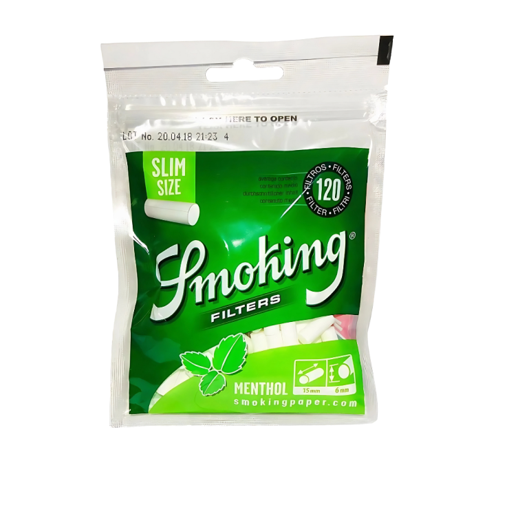 SMOKING FILTRO SABORIZADO - MENTHOL