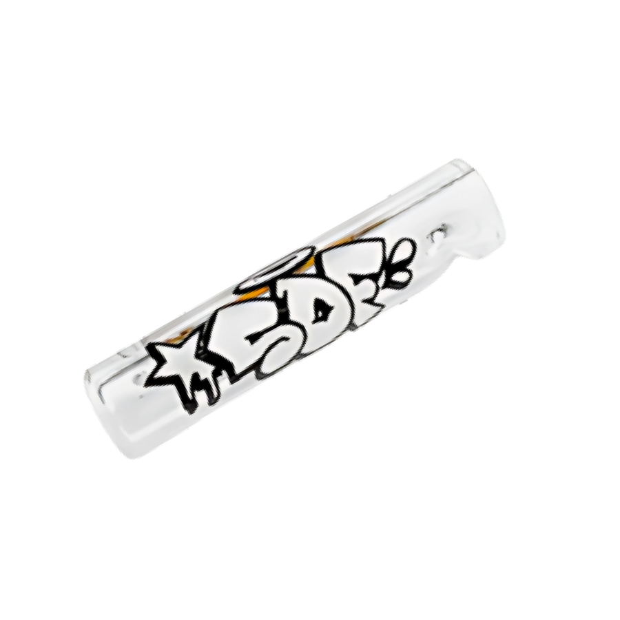 SQUADAFUM PITEIRA DE VIDRO GRAFF - BRANCO