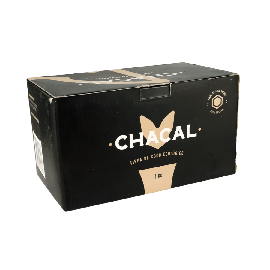 CHACAL CARVÃO 1KG - HEXAGONAL