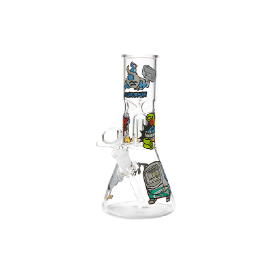 SQUADAFUM BONG DE VIDRO PERCOLATOR - ALIEN CITY