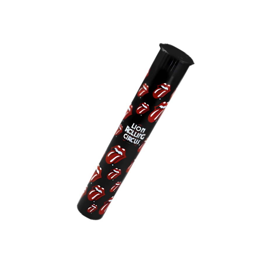 LION ROLLING CIRCUS TUBELITOS - PRETO ROLLING STONES