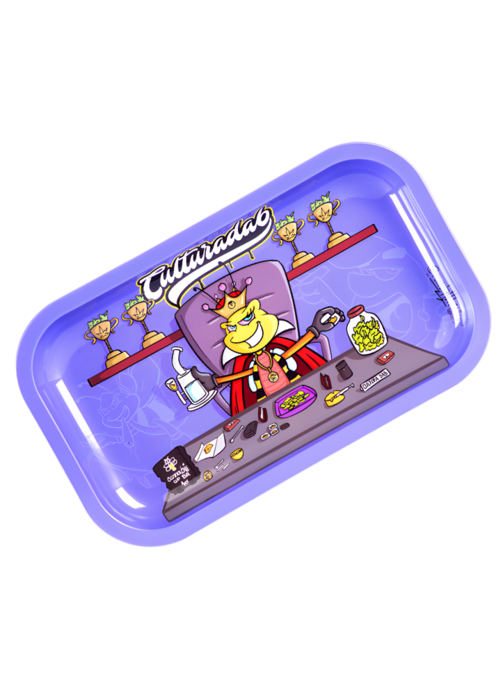 CULTURA DAB BANDEJA DE METAL 27X16 - THE QUEEN