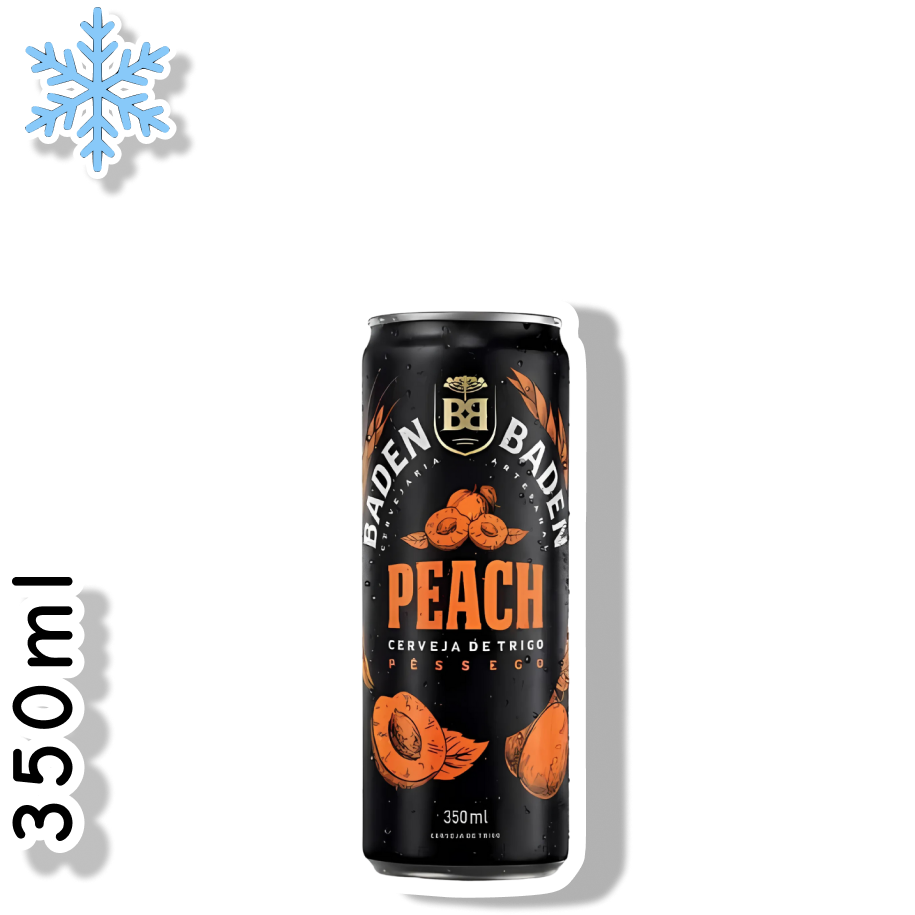 BADEN BADEN LATA 350ML - PEACH