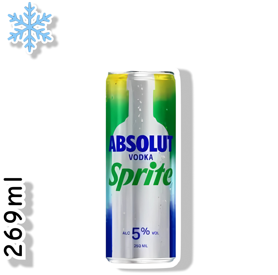 ABSOLUT LATA 269ML - VODKA & SPRITE