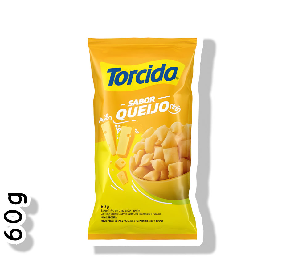 ELMA CHIPS TORCIDA 60G - QUEIJO