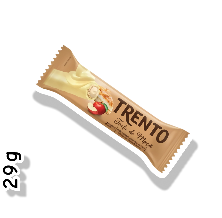PECCIN TRENTO WAFER 29G - TORTA DE MAÇA