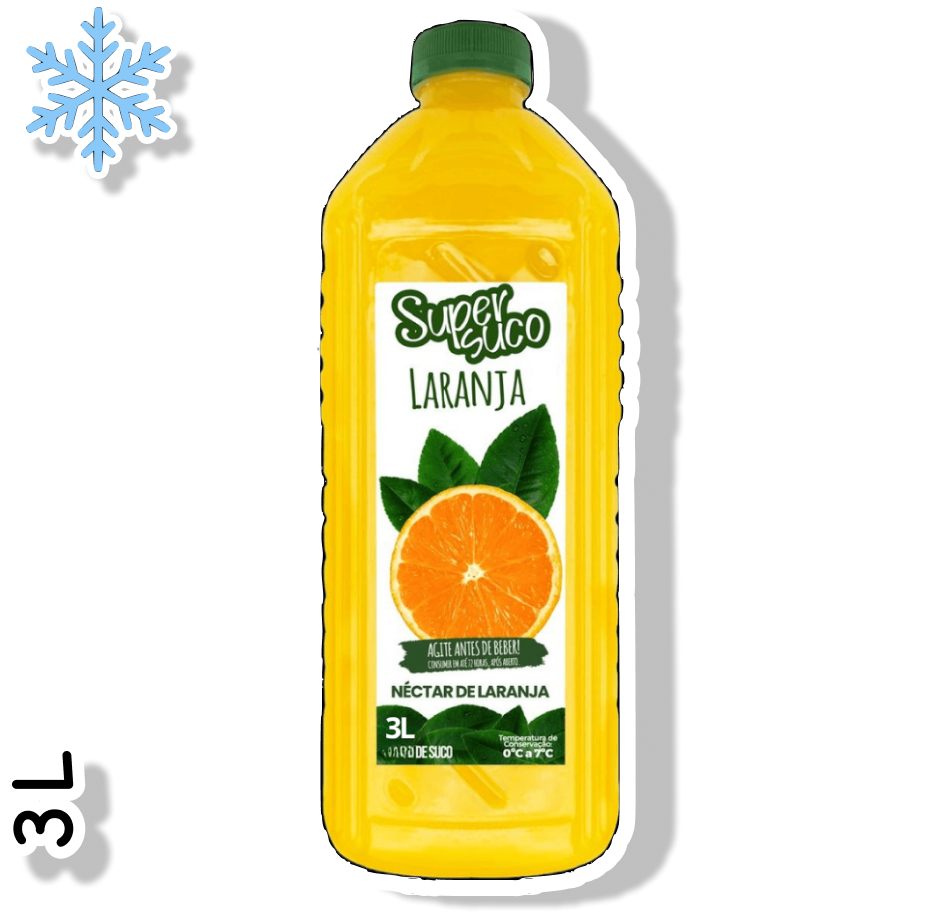 SUPER SUCO GARRAFA 3L  - LARANJA
