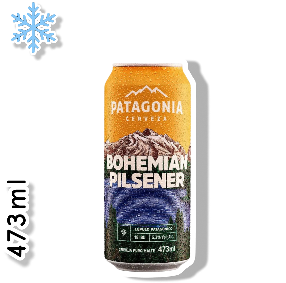 PATAGÔNIA LATA 473ML - BOHEMIAN PILSENER