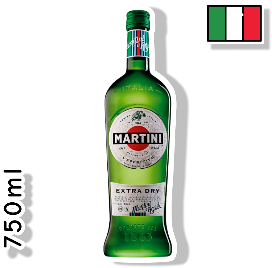 MARTINI GARRAFA 750ML - VERMOUTH EXTRA DRY