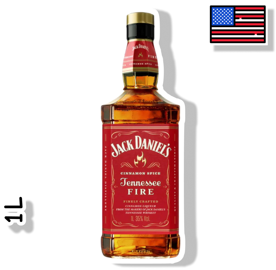 JACK DANIEL'S GARRAFA 1L - FIRE
