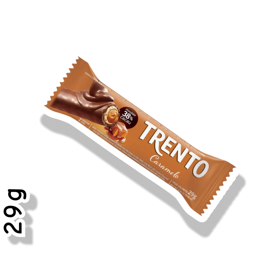 PECCIN TRENTO WAFER 29G - CARAMELO