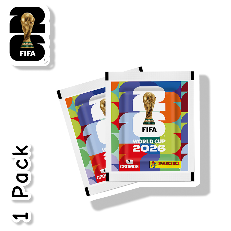 PANINI COPA DO MUNDO FIFA 2026 - FIGURINHA ENVELOPE COM 07 UN