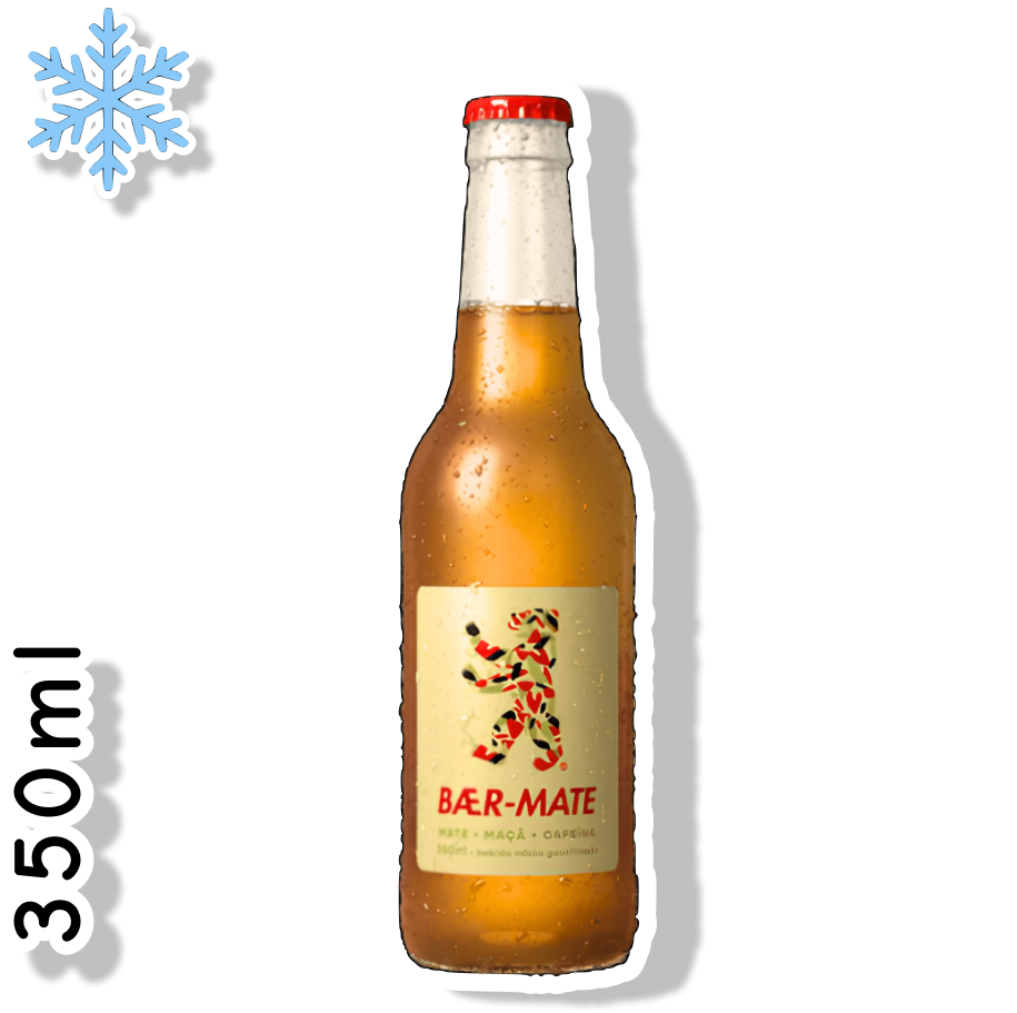 BAER-MATE LONG 350ML - CHÁ MATE COM MAÇA