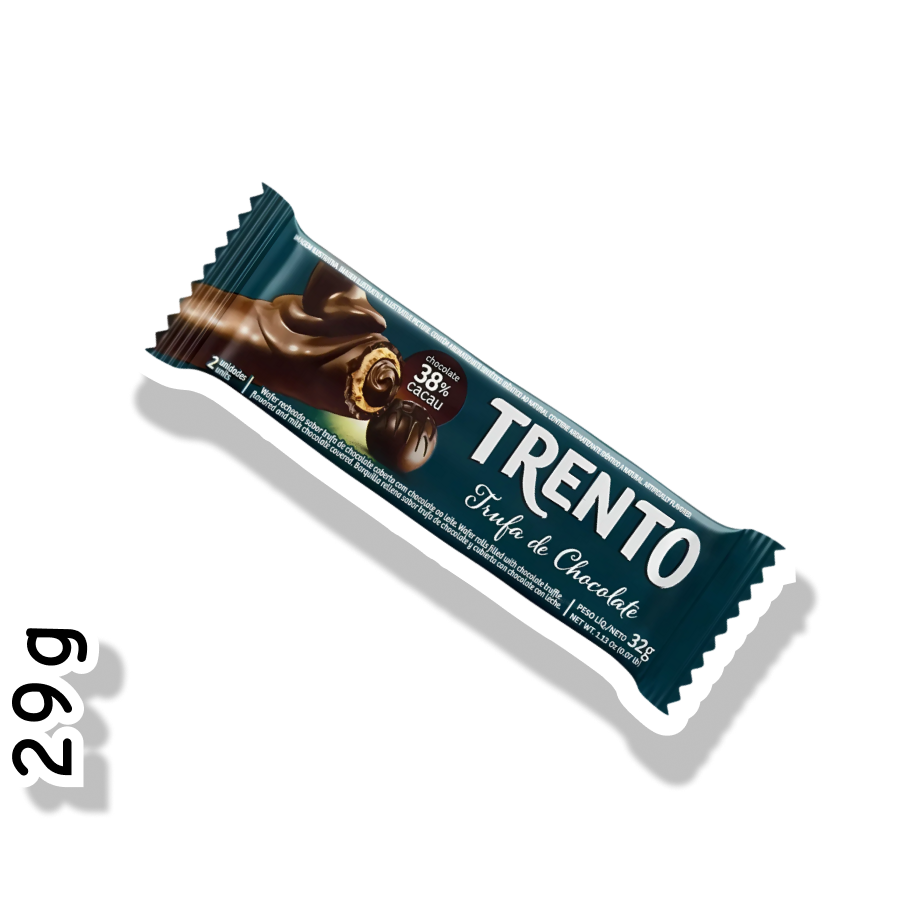 PECCIN TRENTO WAFER 29G - TRUFA DE CHOCOLATE