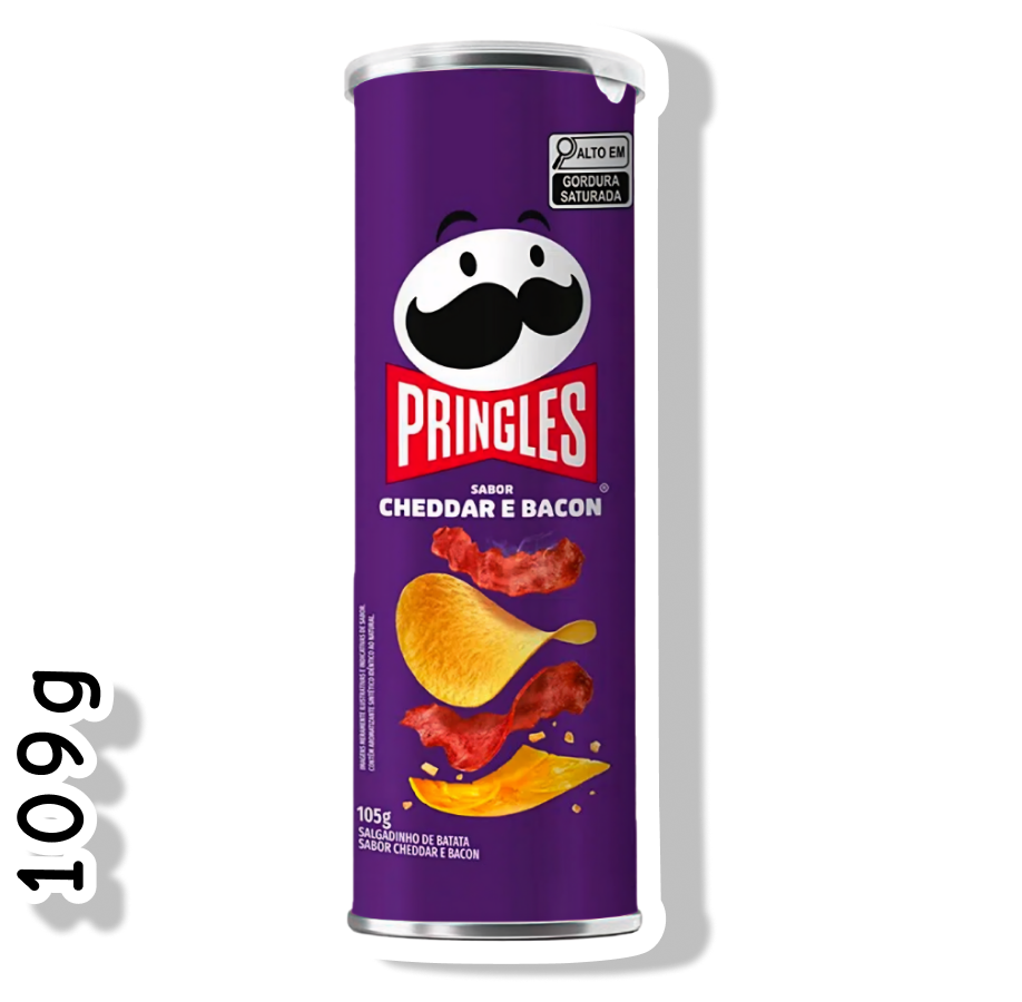 PRINGLES BATATA 109G - CHEDDAR E BACON