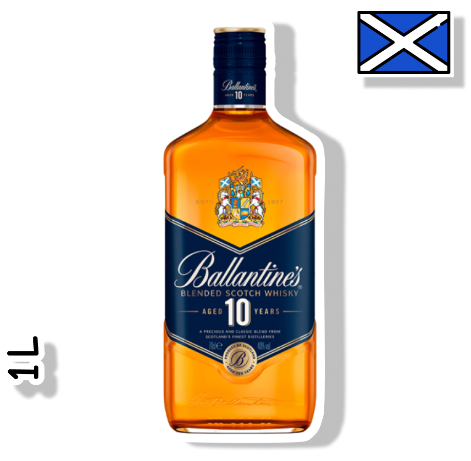 BALLANTINE'S GARRAFA 1L - 10y
