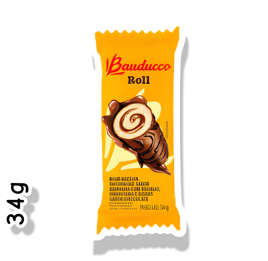 BAUDUCCO BOLINHO 34G - ROLL