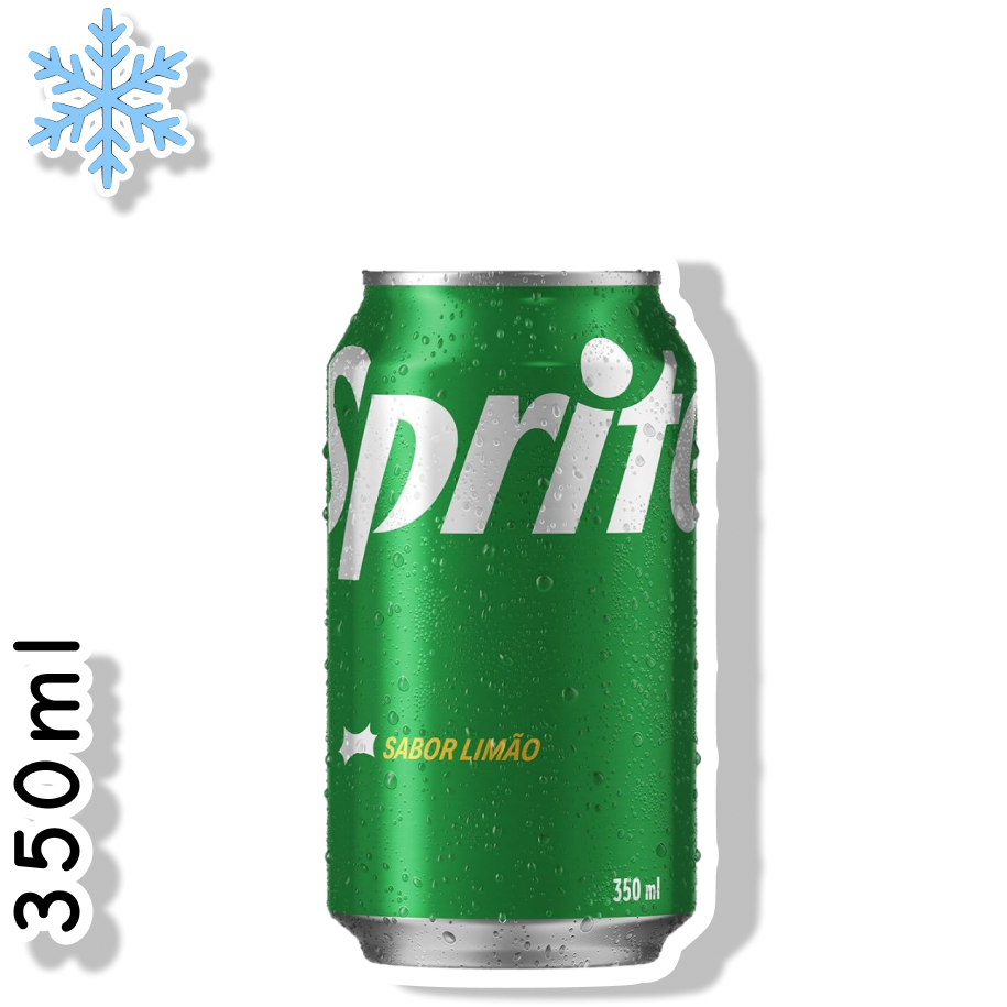 SPRITE LATA 350ML - LIMÃO