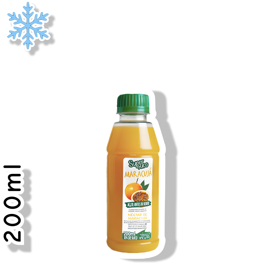 SUPER SUCO GARRAFA 200ML - MARACUJÁ