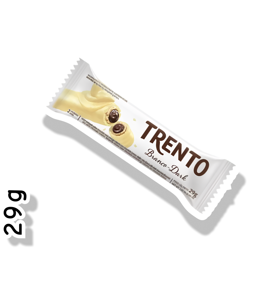 PECCIN TRENTO WAFER 29G - BRANCO DARK