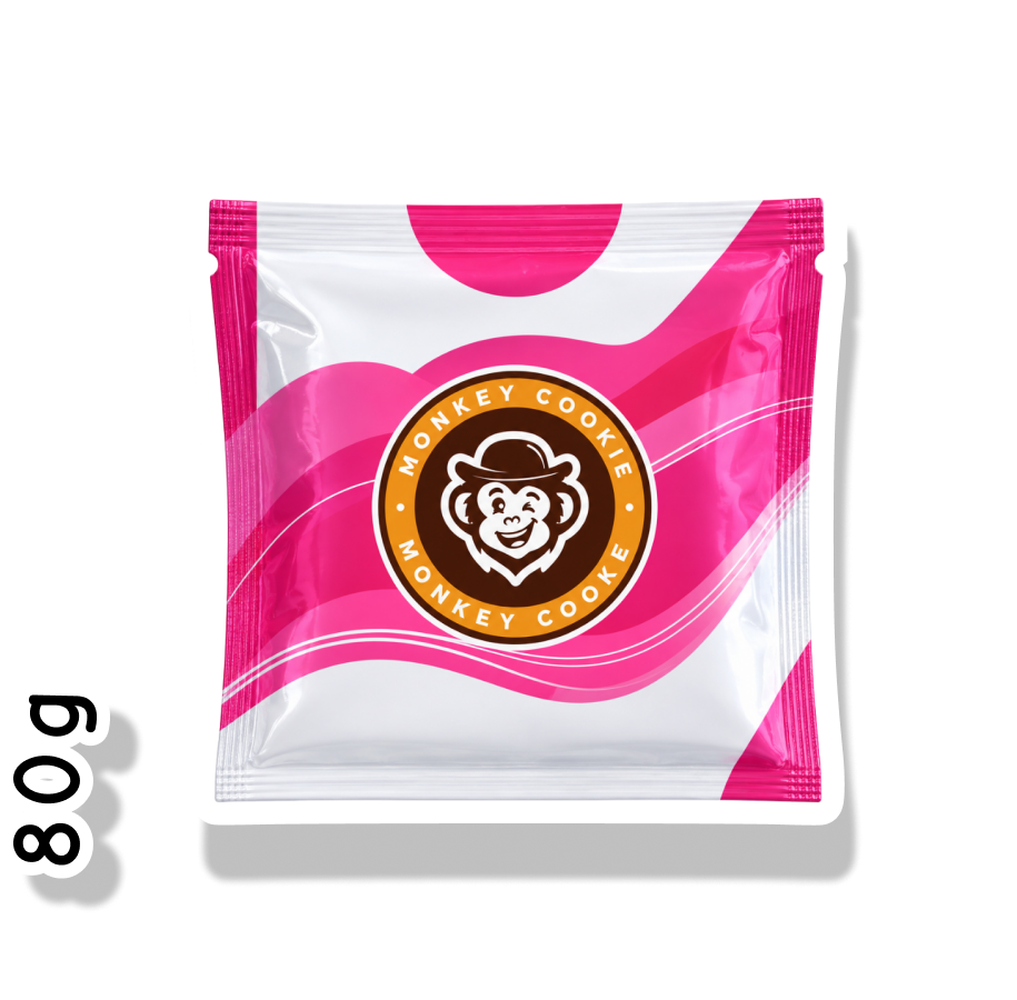 MONKEY COOKIE 80G - STRAWBERRY