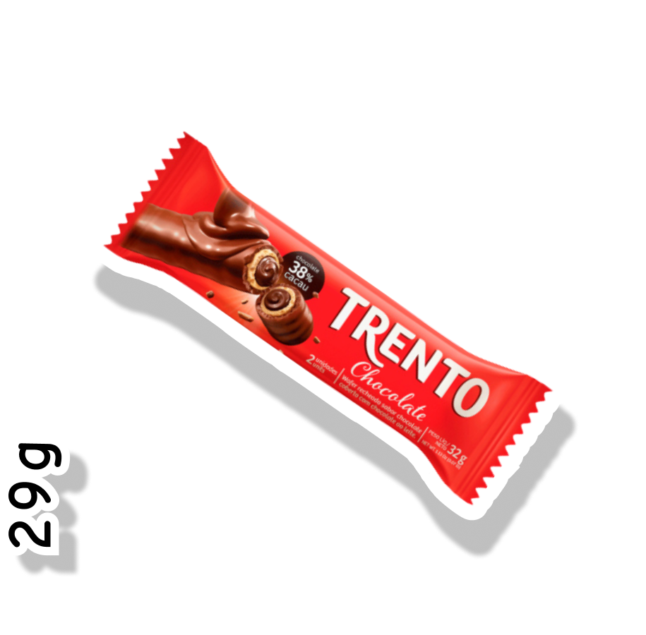 PECCIN TRENTO WAFER 29G - CHOCOLATE