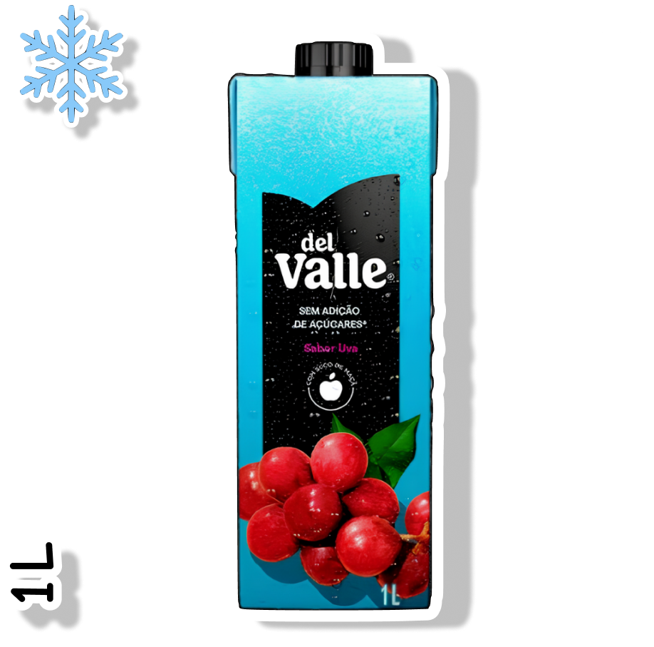 DEL VALLE CAIXA 1L - UVA SEM AÇUCAR