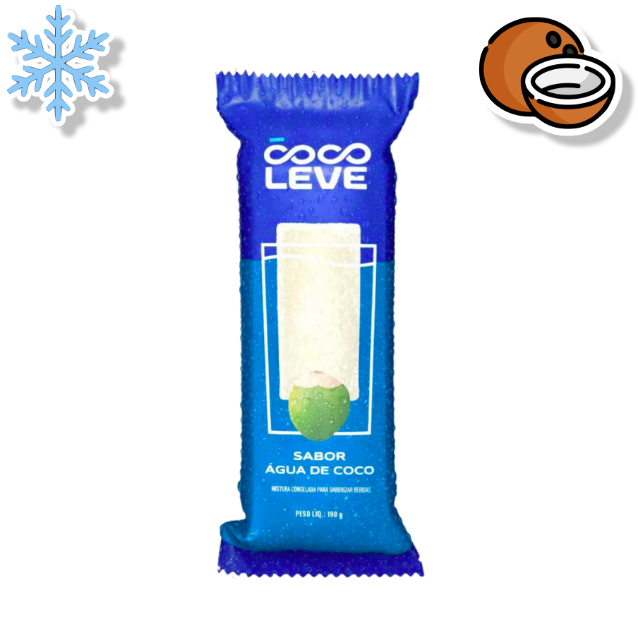 COCO LEVE GELO SABORIZADO - COCO