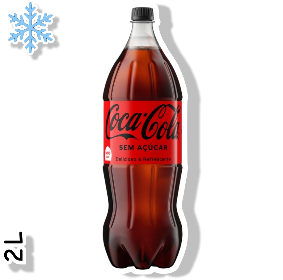 COCA COLA PET 2L - ZERO