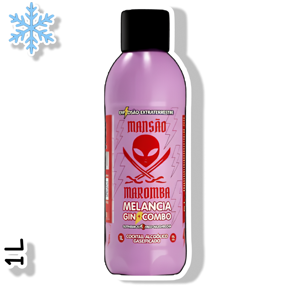 MANSÃO MAROMBA GIN COMBO 1L - MELANCIA