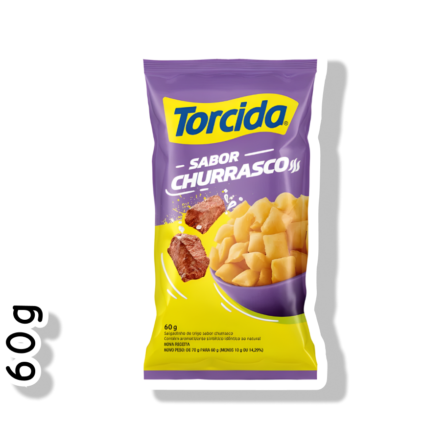 ELMA CHIPS TORCIDA 60G - CHURRASCO