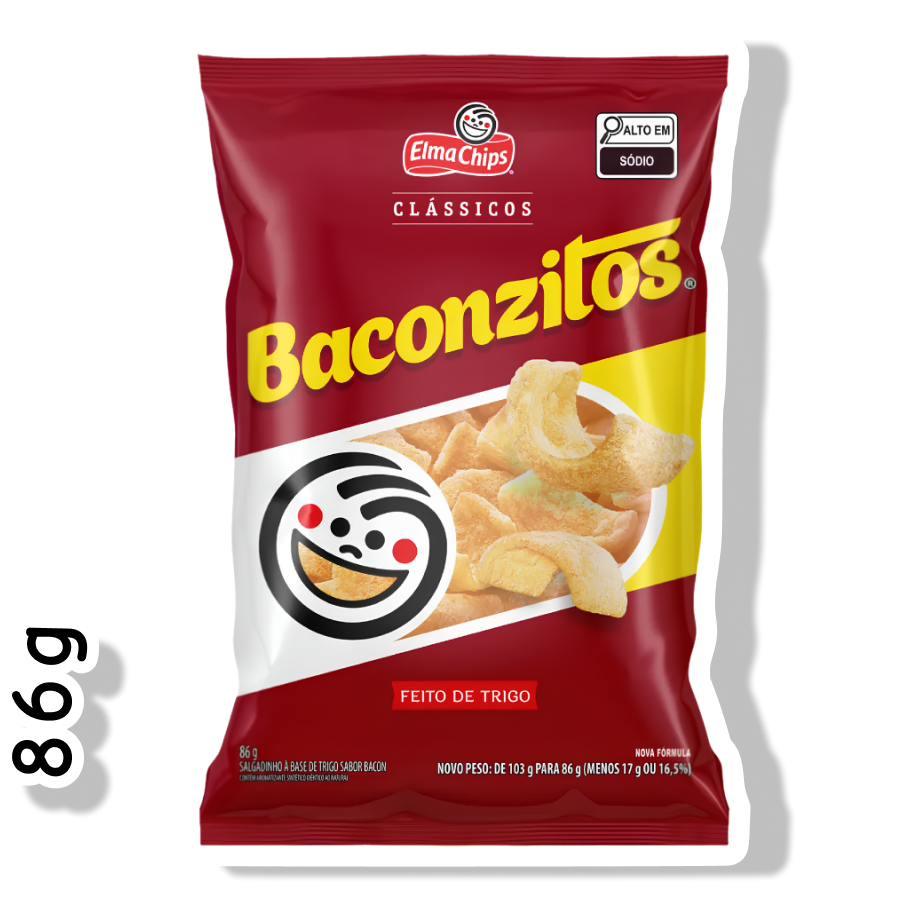 ELMA CHIPS BACONZITOS 86G - ORIGINAL