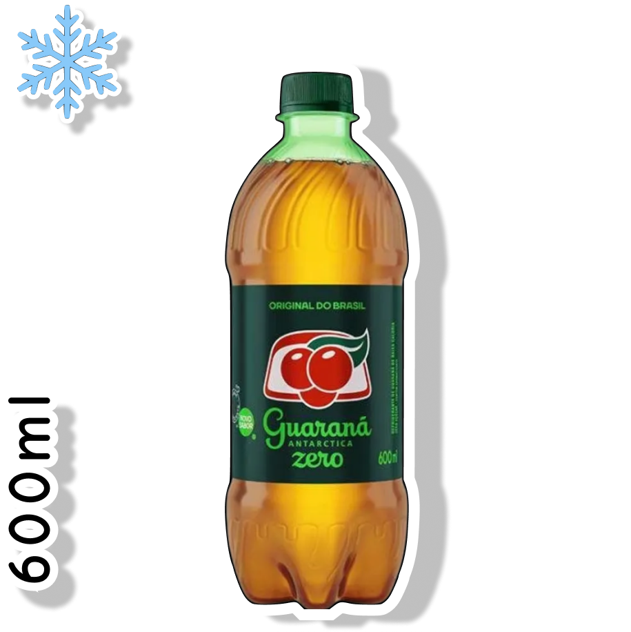 GUARANÁ ANTARCTICA PET 600ML - ZERO