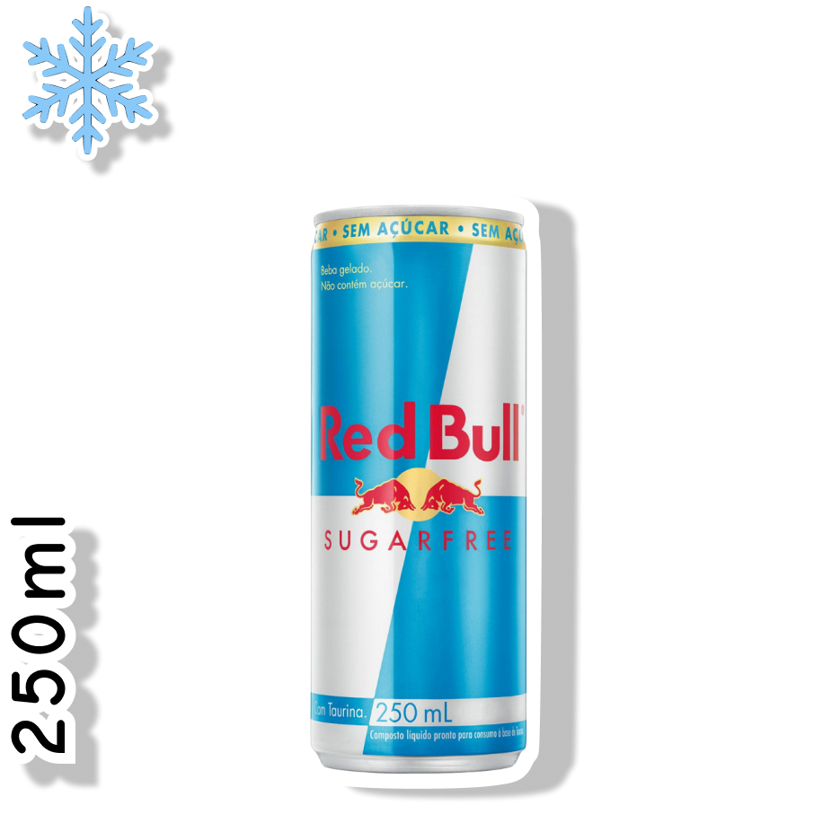 RED BULL LATA 250ML - SEM AÇUCAR