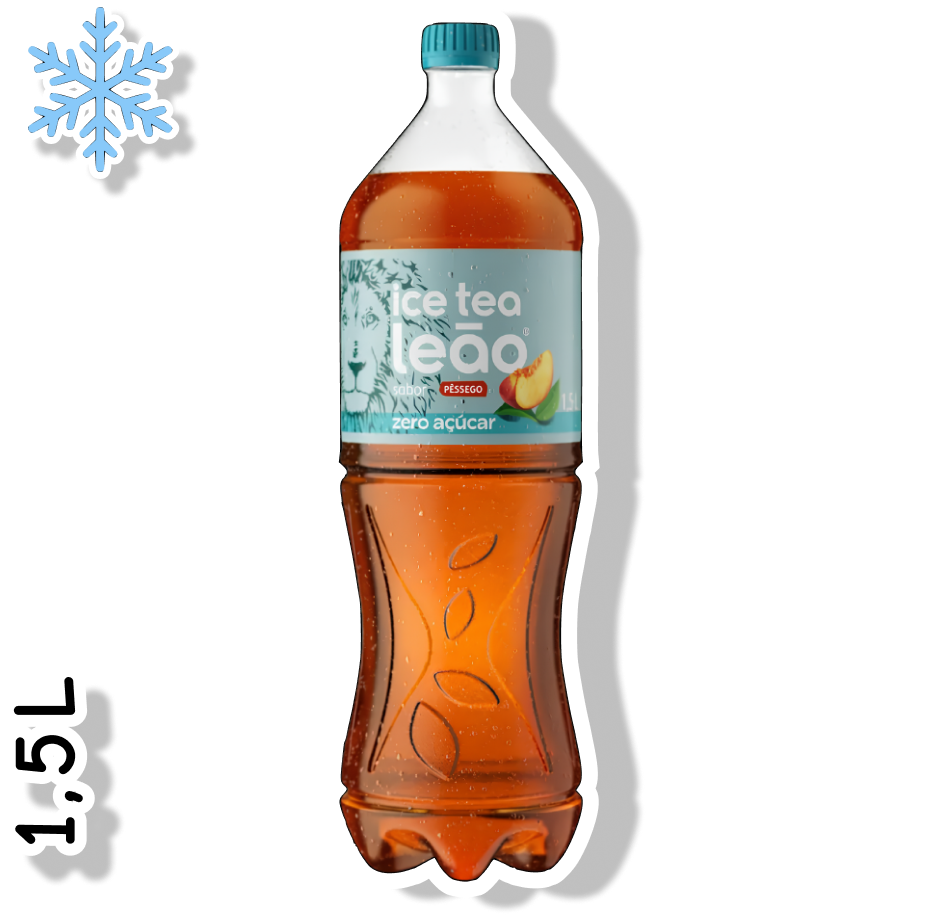 MATTE LEAO PET 1.5L - ICE TEA PÊSSEGO ZERO