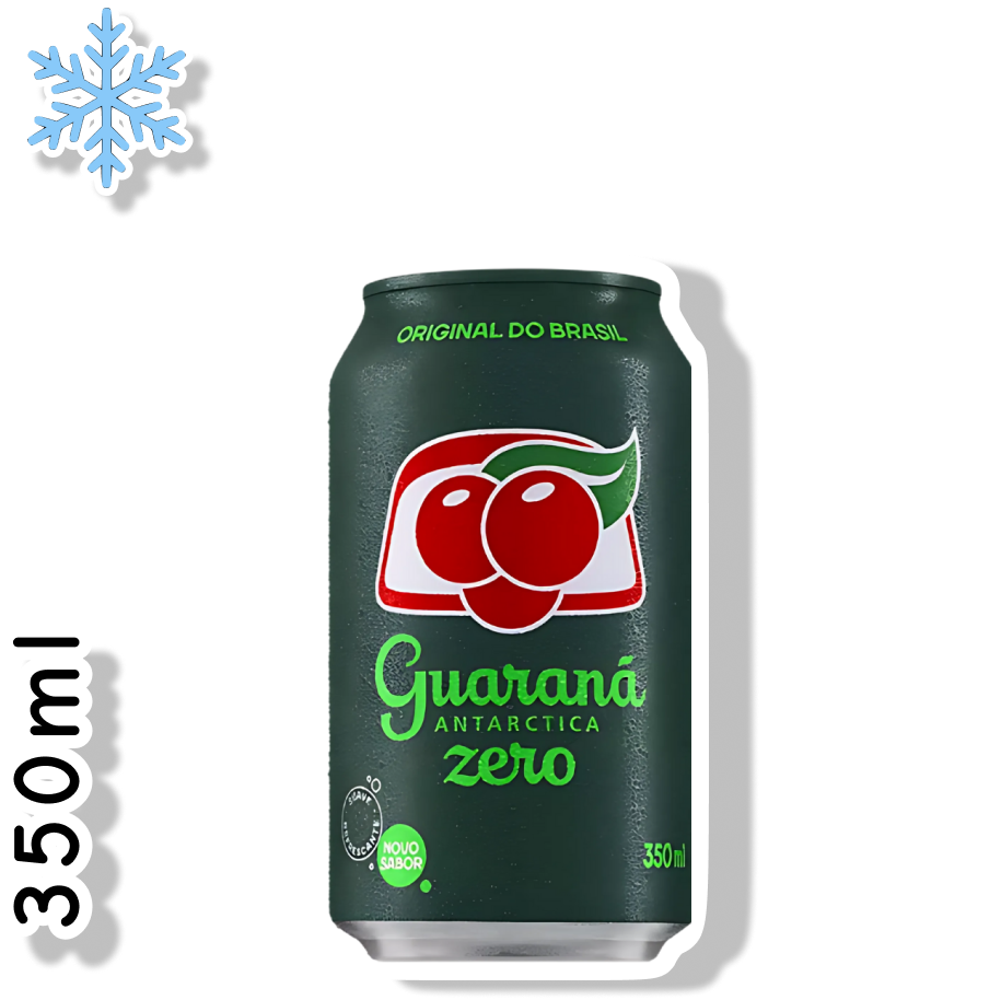 GUARANÁ ANTARCTICA LATA 350ML - ZERO