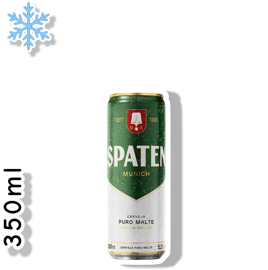 SPATEN LATA 350ML - PURO MALTE