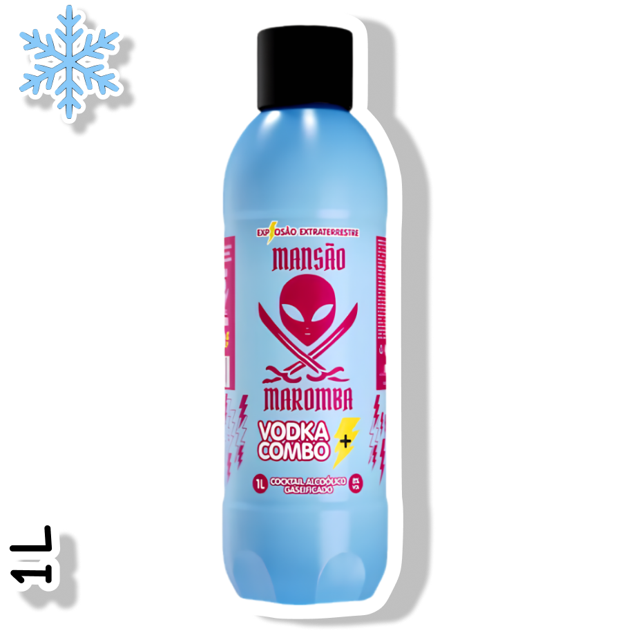 MANSÃO MAROMBA VODKA COMBO 1L - BLUEBERRY
