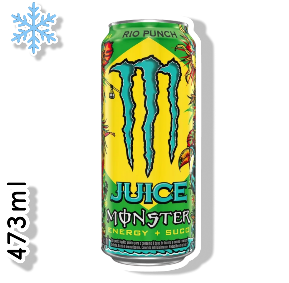 MONSTER LATA 473ML - RIO PUNCH