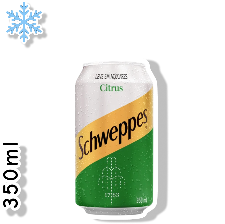 SCHWEPPES LATA 350ML - CITRUS ZERO
