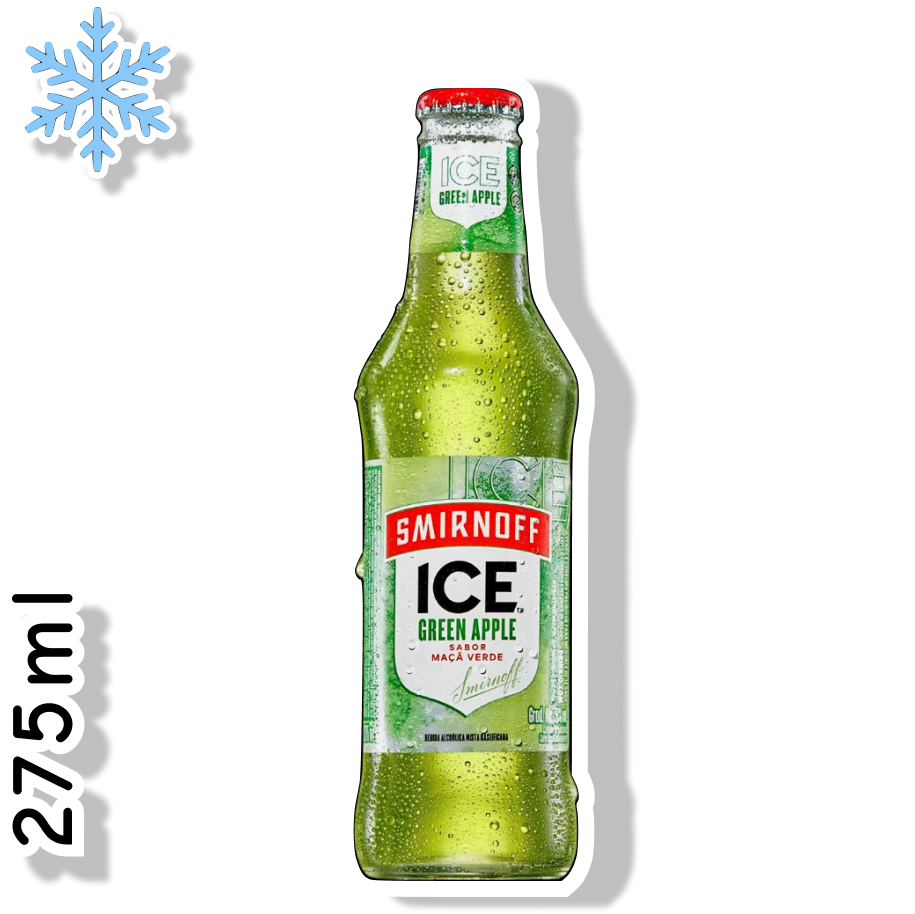 SMIRNOFF ICE LONG 275ML - GREEN APPLE