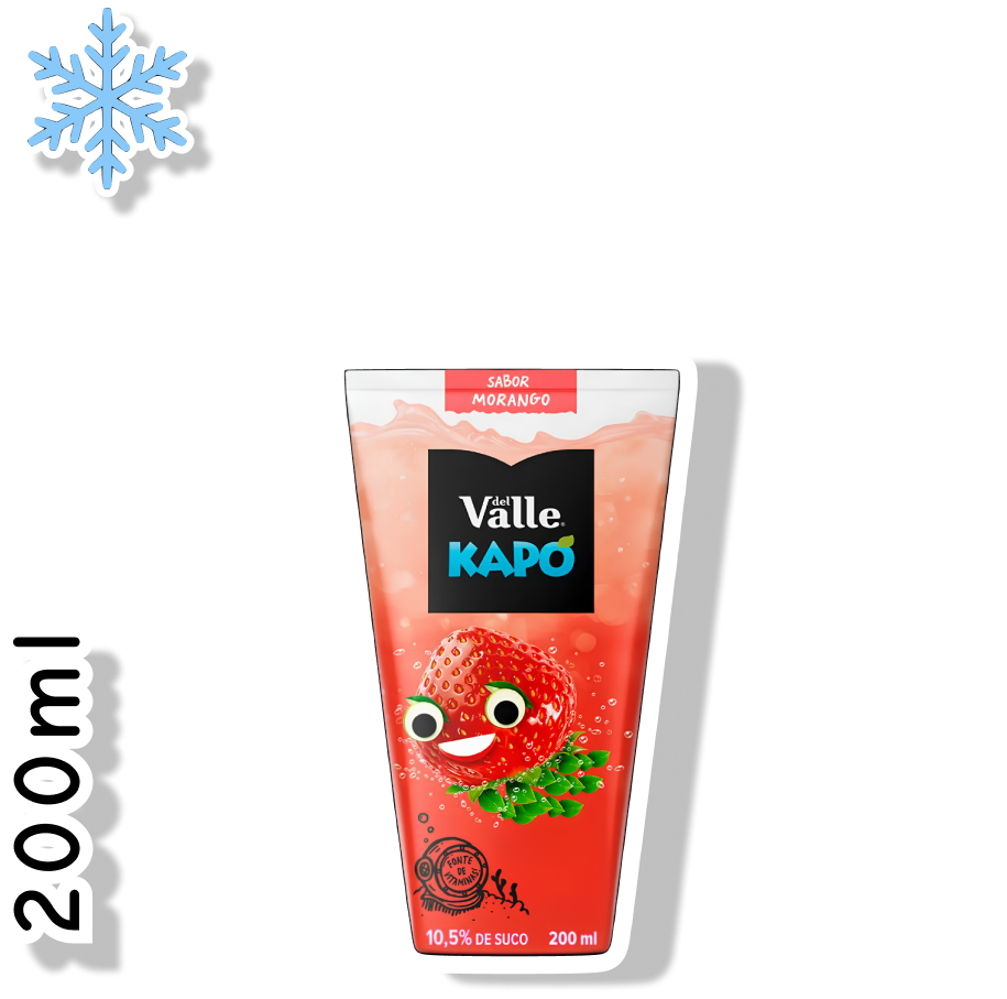 DEL VALLE KAPO 200ML - MORANGO